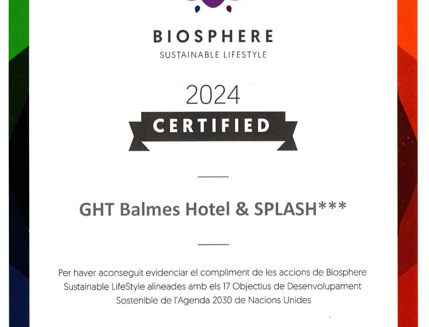 Ght Balmes, Hotel-Aparthotel&Splash Calella